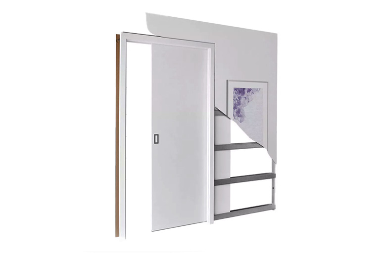 Sienā iebūvējamās bīdāmās durvis