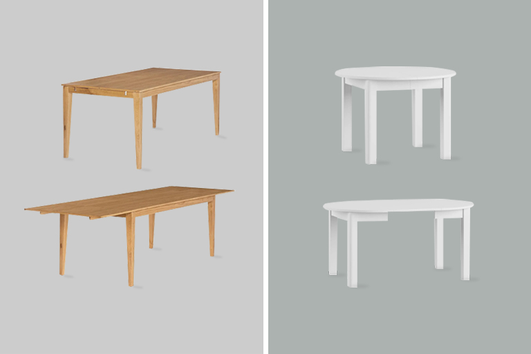 Galds ar papildu pagarinājumu