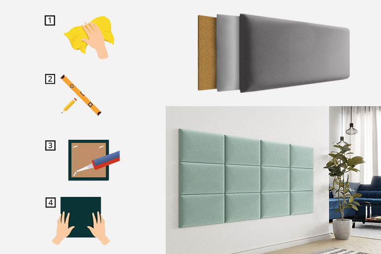 Mīksts sienas panelis